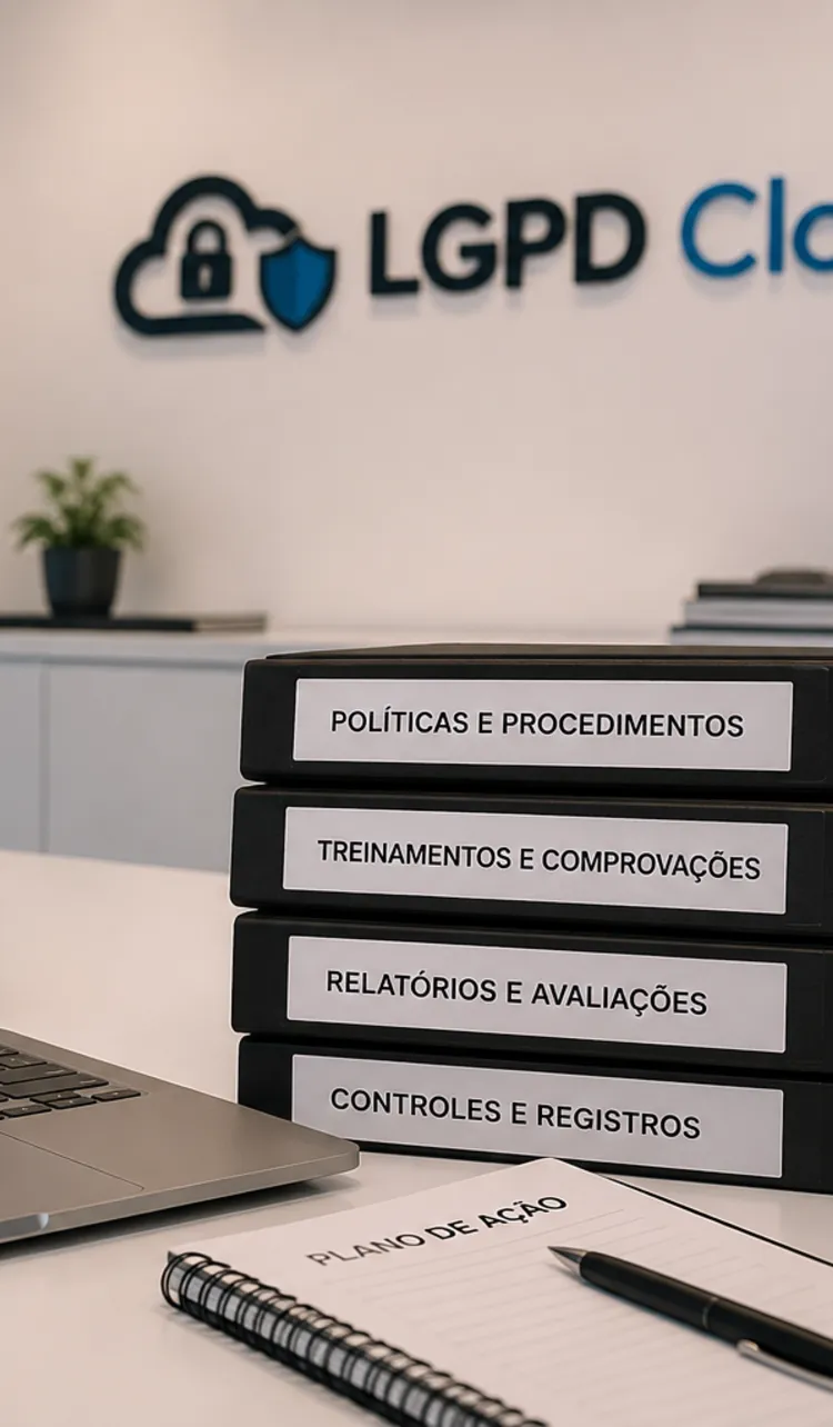 Como organizar evidências de conformidade com a LGPD sem depender da memória da equipe